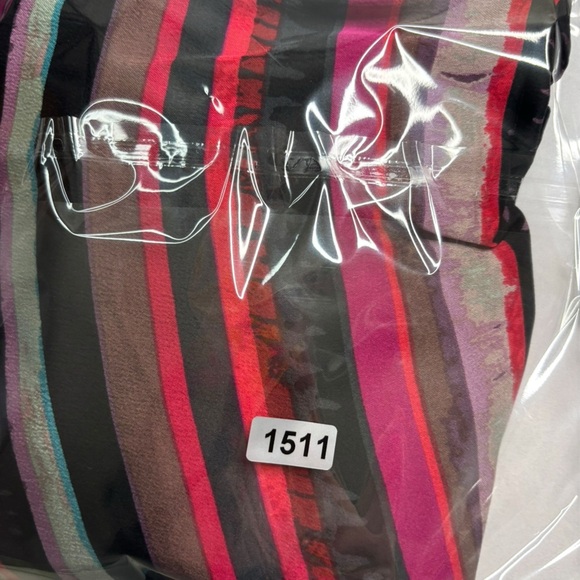 NEW NIC+ZOE Vivid Vision Button Front Business Casual Lightweight Blouse Small - Picture 13 of 13